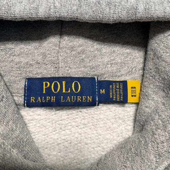 Ralph Lauren Polo Tiger Hoodie 2021 Grey Pullover Hoodie Medium - Picture 10 of 11
